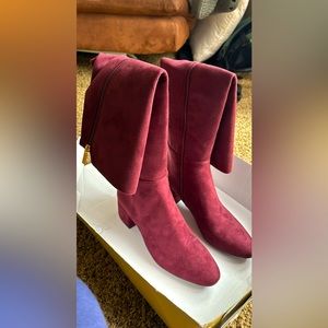 MK wine boots